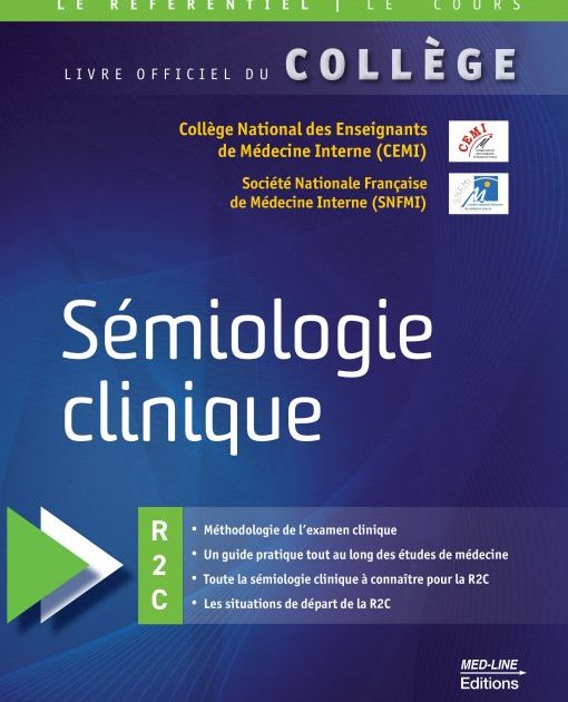 Sémiologie clinique – Livre officiel du Collège de Médecine Interne R2C
