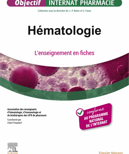 Hématologie: L'enseignement en fiches